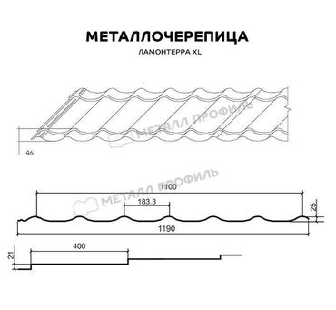 Металлочерепица: Металлочерепица матовая от производителя Металл Профиль! Мы at lalafo.kg — 4 Металлочерепица: Металлочерепица матовая от производителя Металл Профиль! Мы — 4