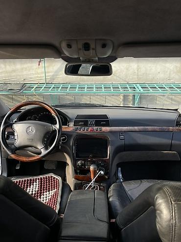 авто товары: Mercedes-Benz S-Class: 2000 г., 5 л, Автомат, Бензин, Седан — 10