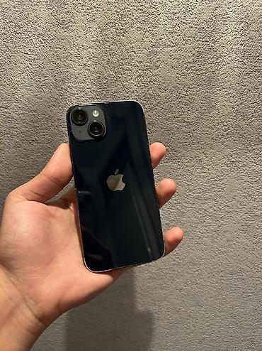 Apple iPhone: IPhone 14, 128 GB, Midnight, Zəmanət, Simsiz şarj, Face ID — 11