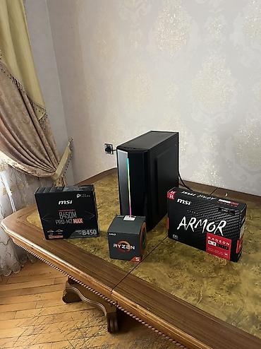 Masaüstü kompüterlər və iş stansiyaları: Sistem bloku parametler Case:aigo rgb duyme ile rengleri deyismek olur — 8