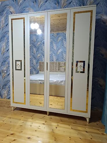 Yeni, 4 qapılı, Güzgülü, Açılan, Düz dolab lalafo.az -da Yeni, 4 qapılı, Güzgülü, Açılan, Düz dolab
