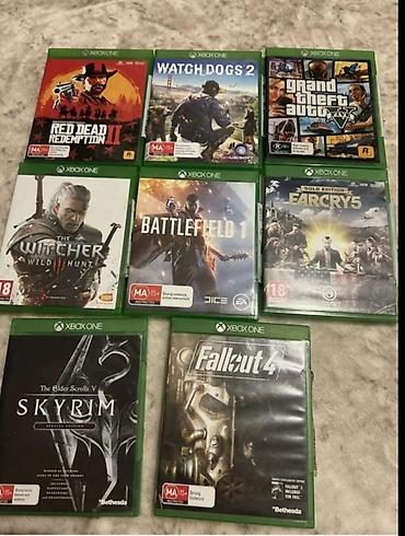 dvd r disk: Xbox One/X üçün fiziki disk oyun paketi Daxildir (7 ədəd): - Red Dead — 10