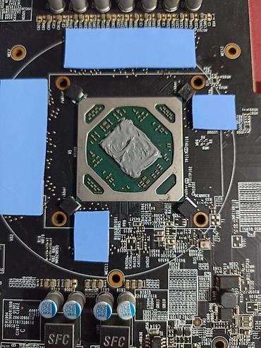 Комплектующие для ПК: Видеокарта для ПК, Б/у, MSI, Radeon RX, 4 ГБ — 4