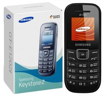 1202: Samsung < 2 GB Memory Capacity, rəng - Qara, Düyməli