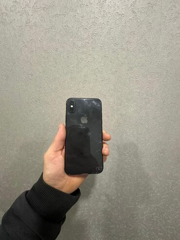 чехол айфон xs: IPhone Xs, Колдонулган, 64 ГБ, Space Gray, 100 %