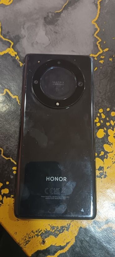 Honor: Honor X9a, 8 GB, rəng - Qara, Barmaq izi, İki sim kartlı, Face ID