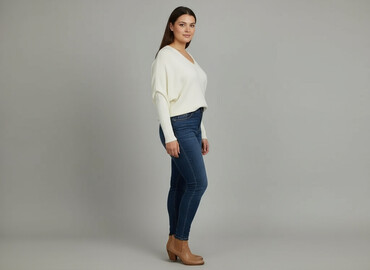 sukienki sweterkowa plus size: Happiness, Светр жіночий, розмір 2XL