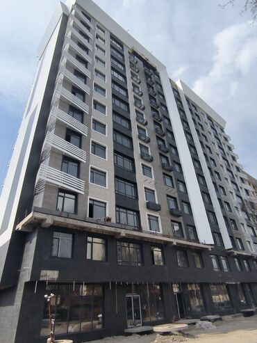 квартира боконбаева: 3 комнаты, 112 м², Элитка, 10 этаж, ПСО (под самоотделку)