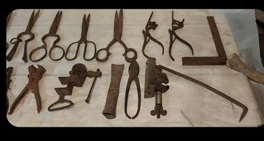 Ostalo posuđe: Stari drveni kuhinjski alati – ručno rađeni etno predmeti od punog — 29