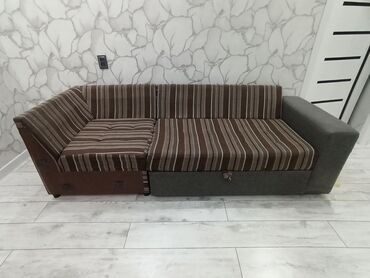 мебель диван раскладной: Диван-кровать, Б/у