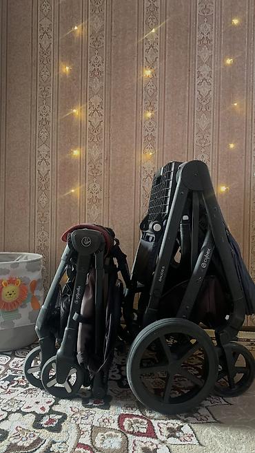 Коляски: ‼️ЦЕНА ЗА ВСЁ‼️ Cybex balios s в отличном состоянии. Коляска viki в — 7