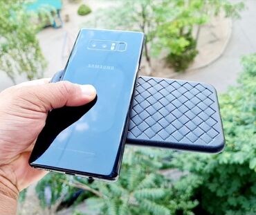 Samsung: Samsung Galaxy Note 8, Б/у, 512 ГБ, цвет - Черный, 1 SIM, 2 SIM, eSIM — 2