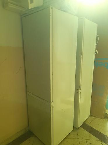 ventilator satisi: İşlənmiş 2 qapılı AEG Soyuducu Satılır, rəng - Ağ, Dolab içi — 1