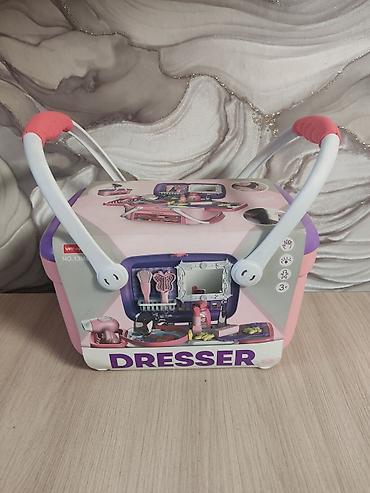 детское трюмо: Игровой набор “Dresser/Makeup” 2-в-1 в чемоданчике - Тематика — 1