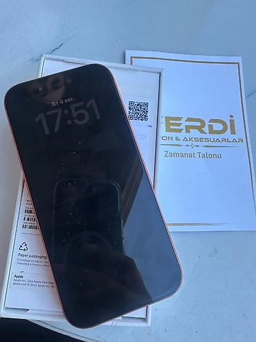 IPhone 17 Pro, 256 GB, Narıncı, Sənədlərlə
