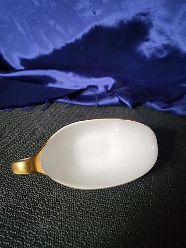 Ostalo posuđe: Sosijera nova 1939g + Heinrich i Co.Bavaria. Luksuzna serija ( zlatni — 8