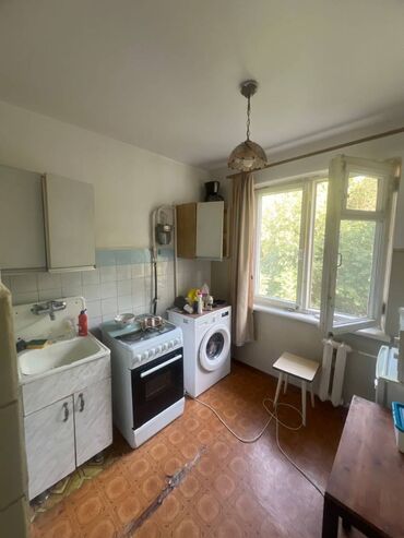недвижимость в токмоке: 2 комнаты, 44 м², 104 серия, 4 этаж, Косметический ремонт