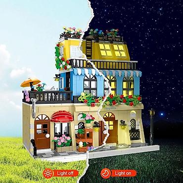 Игрушки: Конструкторы "Городской ресторан, отель и офис🔥🔥 1400+ деталей — 9