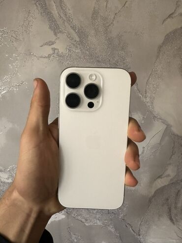 iphone 7 plus 128gb бишкек бу: IPhone 16 Pro, Жаңы, 256 ГБ, White Titanium, Кабель, 100 %