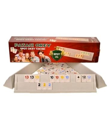 İdman qidaları: Patacı Okey – Spot Okey Takımı Məzmun: - 106 ədəd okey daşı (4 rəng
