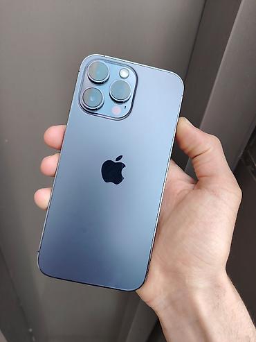Apple iPhone: IPhone 14 Pro Max, 128 GB, Deep Purple, Zəmanət, Simsiz şarj, Face ID — 1