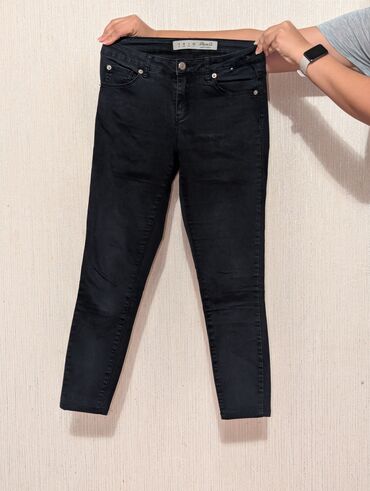 Джинсы: Джинсы, Высокая талия, S — 12