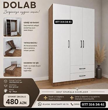 kredit evler: DOLAB – zövqünüzə uyğun seçim - Geniş və rahat: Geyimlərin səliqəli — 1