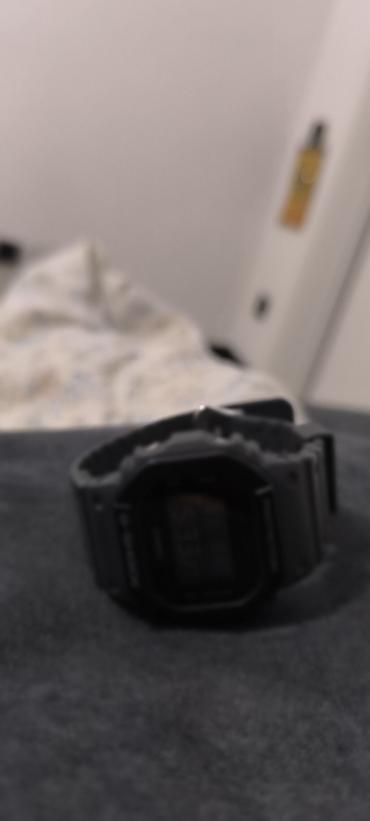Спортивные часы: Casio G‑Shock, квадратный корпус, полностью черныеDW5610UU - — 2