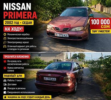 maxima j30: Nissan Primera: 2002 г., 1.6 л, Механика, Бензин, Седан — 1