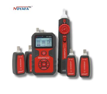 инистурменты: Кабельный тестер Noyafa NF-858C измеритель длины до 2000 метров