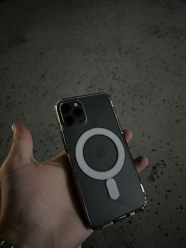 IPhone 11 Pro, Б/у, 128 ГБ, Alpine Green, Чехол, 78 %