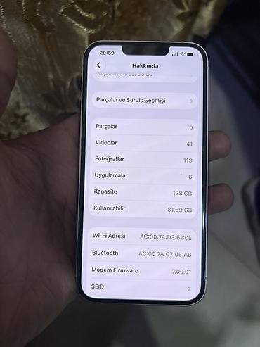 iphone 11 2el: IPhone 13, 128 GB, Çəhrayı, Face ID — 6