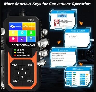 Alati za automobile: Novo -T600 OBD2 / EOBD + CAN Auto DIjagnostika Podrzani Protokoli — 12