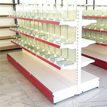 Стеллажи: Стеллаж металлический, полка металлическая, стеллаж сборный торговый — 2