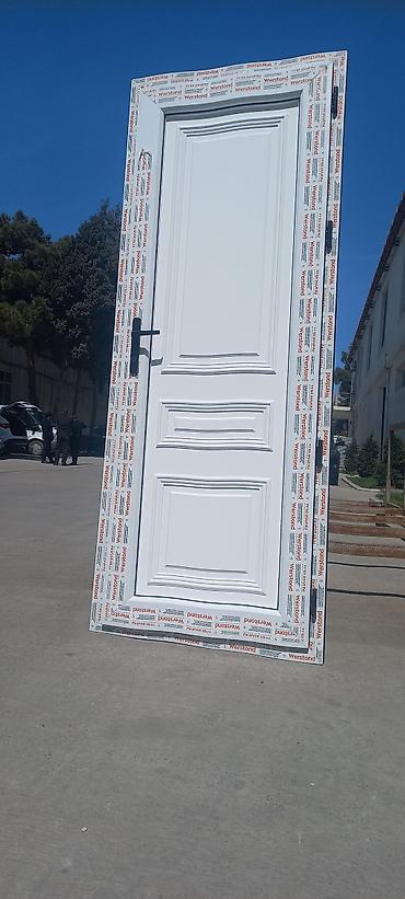 plastic qapi: Yeni Plastik qapı 80x200 sm Zamok və çərçivə ilə, Zəmanətli, Pulsuz quraşdırma, Pulsuz çatdırılma, Rayonlara çatdırılma — 5