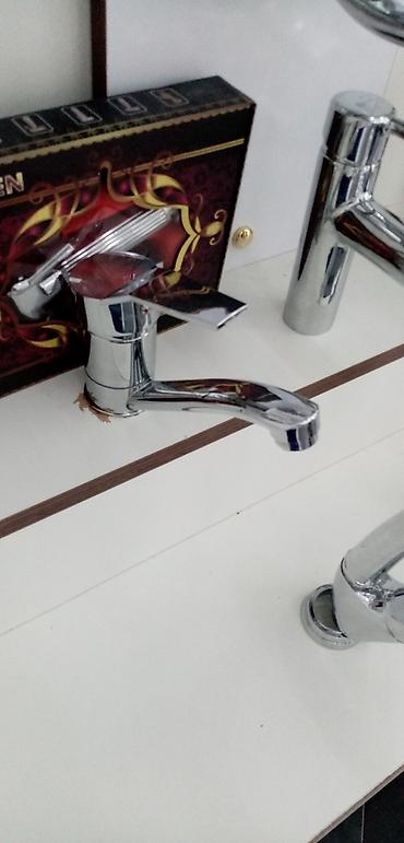 rakovinalar: Kran. Krant. Tulpan kranı. Rakvina üçün Smistitel. Su qarışdırıcı — 8