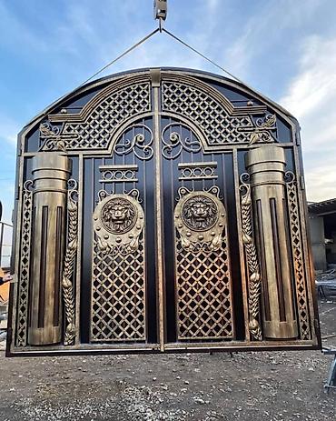 Откатные ворота: Кованые Ворота На заказ Изготавливаем ворота, Ворота распашные Ворота at lalafo.kg — 19 Откатные ворота: Кованые Ворота На заказ Изготавливаем ворота, Ворота распашные Ворота — 19