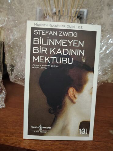 kimya kitabları: 💥Yeni gəldi💥 📚Stefan Zweig-Bilinmeyen bir kadının mektubu 🚇Metrolara