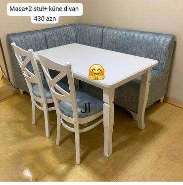 quxna divan: Künc divan və masa desti yeni