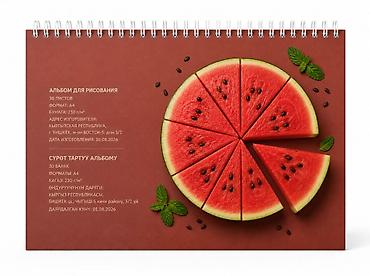 акварел: 📌Альбомы для рисования А4 (230г) оптом от производителя в КР — от 340 — 9