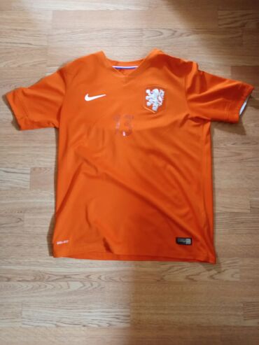 Рубашки: Мужской спортивный костюм, Nike, M (EU 38), цвет - Оранжевый