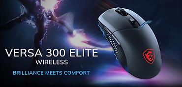 razer viper ultimate: ⚡ MSI Gaming Mouse VERSA 300 ELITE Wireless Black – Yeni Nəsil Yüngül — 1