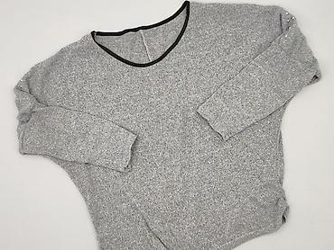 barchanki: Soft Grey, Sweter damski, rozmiar 3XL — 1