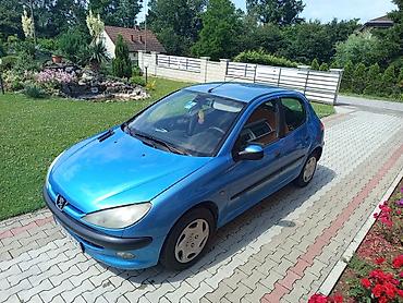 putnički kombi 8 1: Peugeot 206, plava boja, 5 vrata, benzinac. Kompaktan gradski — 3