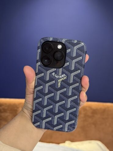 сколько стоит компьютер с монитором: Чехол для iPhone с фирменным узором Goyard в синем цвете на