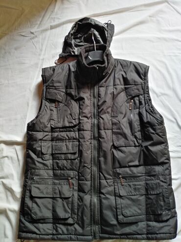 pull and bear jakne: Jacket 3XL (EU 46), color - Black
