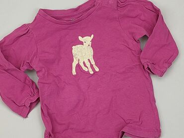 neonowa różowa bluzka: Blouse, 6-9 months, condition - Fair