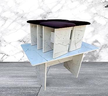 Кухонные столы и стулья: Кухонный стол и стул, Новый, Платная доставка, Самовывоз at lalafo.kg — 3 Кухонные столы и стулья: Кухонный стол и стул, Новый, Платная доставка, Самовывоз — 3