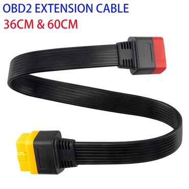 Alati za automobile: OBDII produžni kabel 16 pinski muško-ženski 36 cm za Thinkdiag — 8