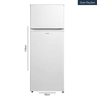 Холодильники: Məhsul №: 14948 Məhsulun adı: Soyuducu Kumtel HTMF-210 White Brend — 2